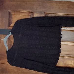 Allsaints womens size 4 lace top